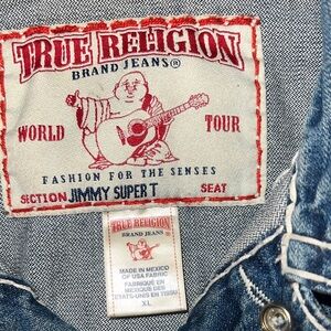 True Religion Indigo Men's Jeans